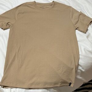 Perry Ellis Men's Tan T-Shirt